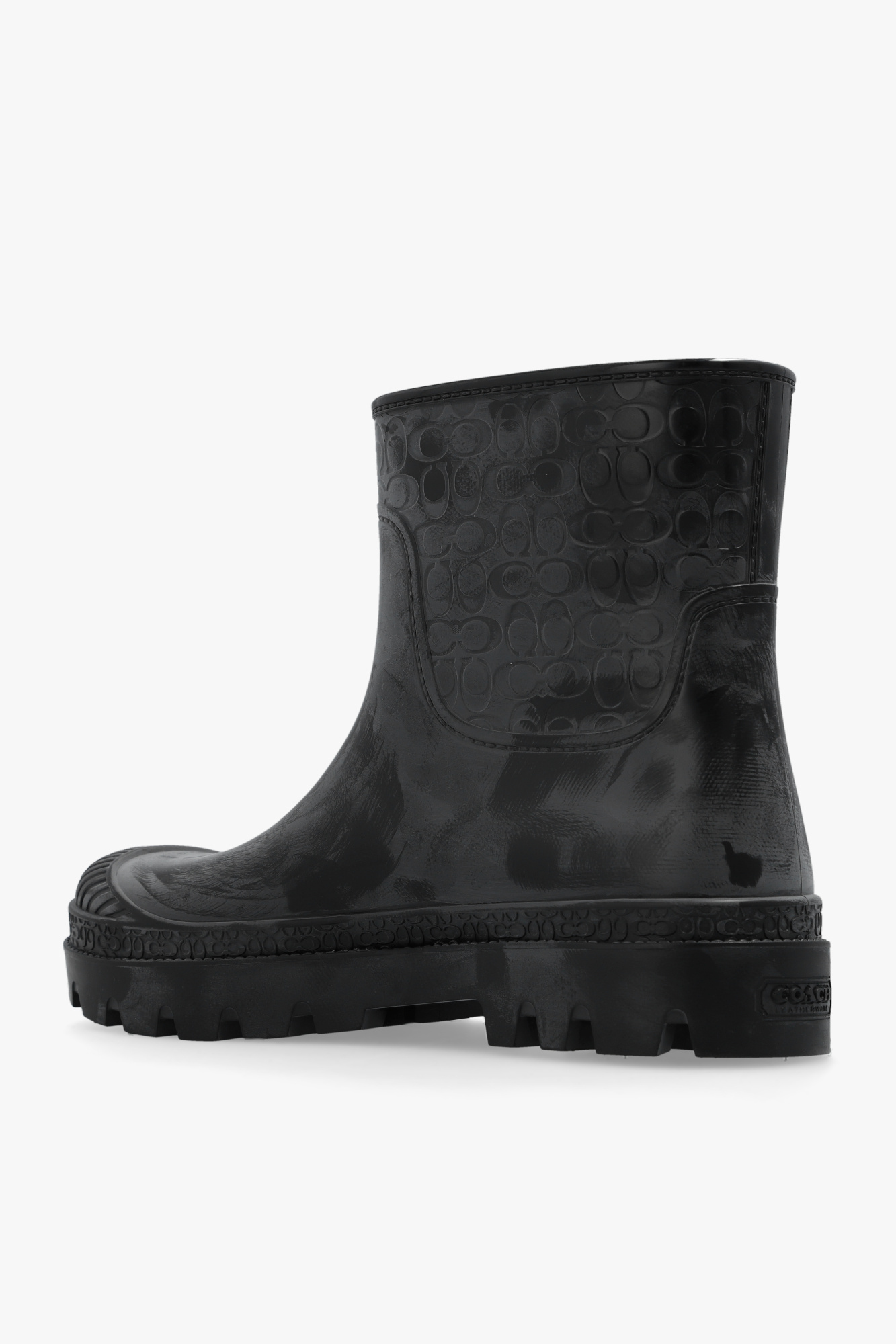 Coach short shop rain boots